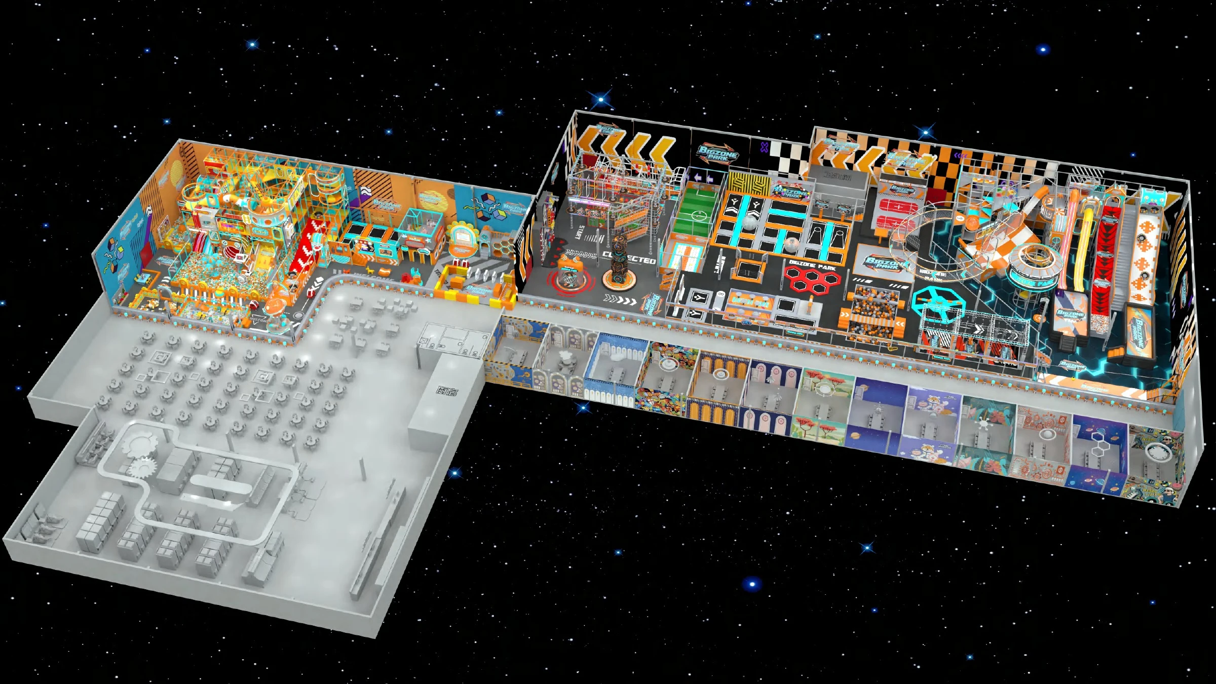 Bigzone Park spatial design